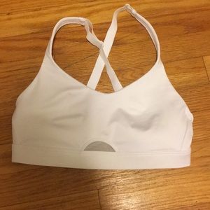 Victoria sport white bra